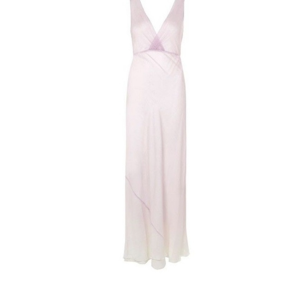 TOPSHOP Bride Column Gown Luxury Pure Silk Dress - Picture 6 of 6